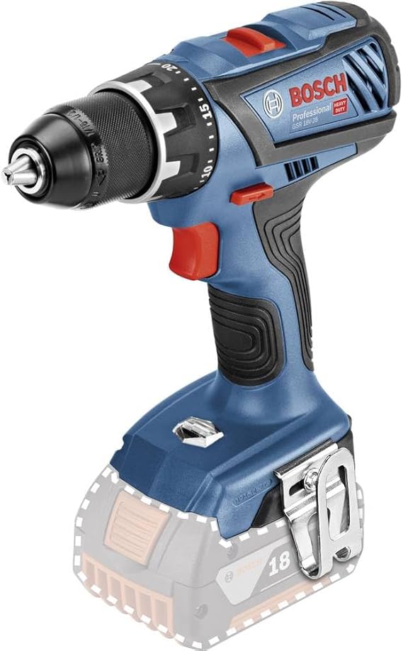 Bosch Professional 06019H4100 Professional Perceuse-Visseuse sans Fil, 90 W, 18 V Bleu 1