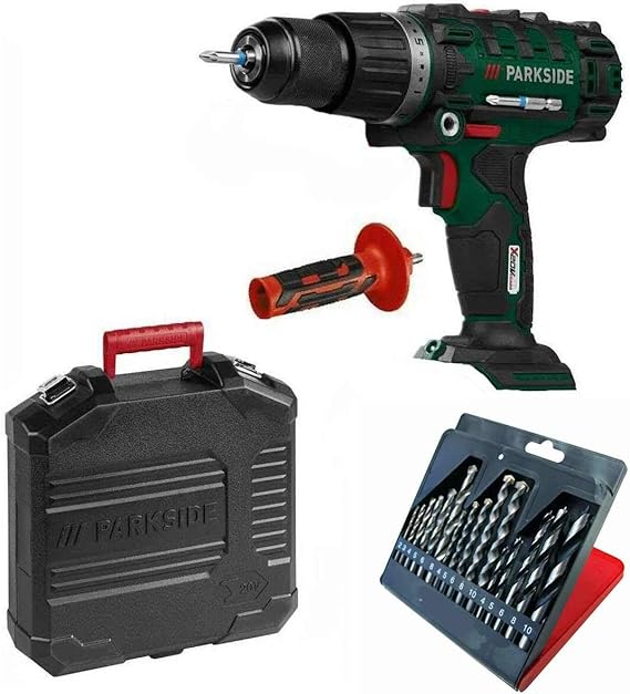 Parkside® PSBSA 20-Li C3 Perceuse-visseuse à percussion sans fil 20 V sans fil ni chargeur