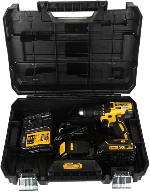 DeWalt DCD777S2T-QW Perceuse Visseuse 18V XR BL 1, 5 Ah Multicolore