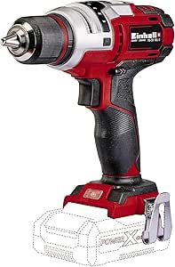 Einhell Perceuse Visseuse sans fil TE-CD 18 Li E Solo Power X-Change (18 V, Couple 47 Nm, Mandrin 13) Livré sans batterie ni chargeur