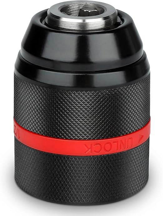 2-13mm Quick Clamp 1/2-20UNF Keyless Chuck Self Tightening for Cordless Drill Hand Drilling Quick Change Drill