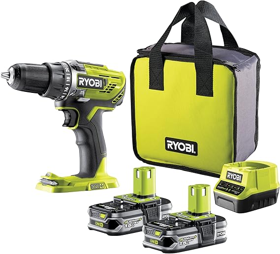 RYOBI - Perceuse-visseuse BRUSHLESS moteur sans charbons
